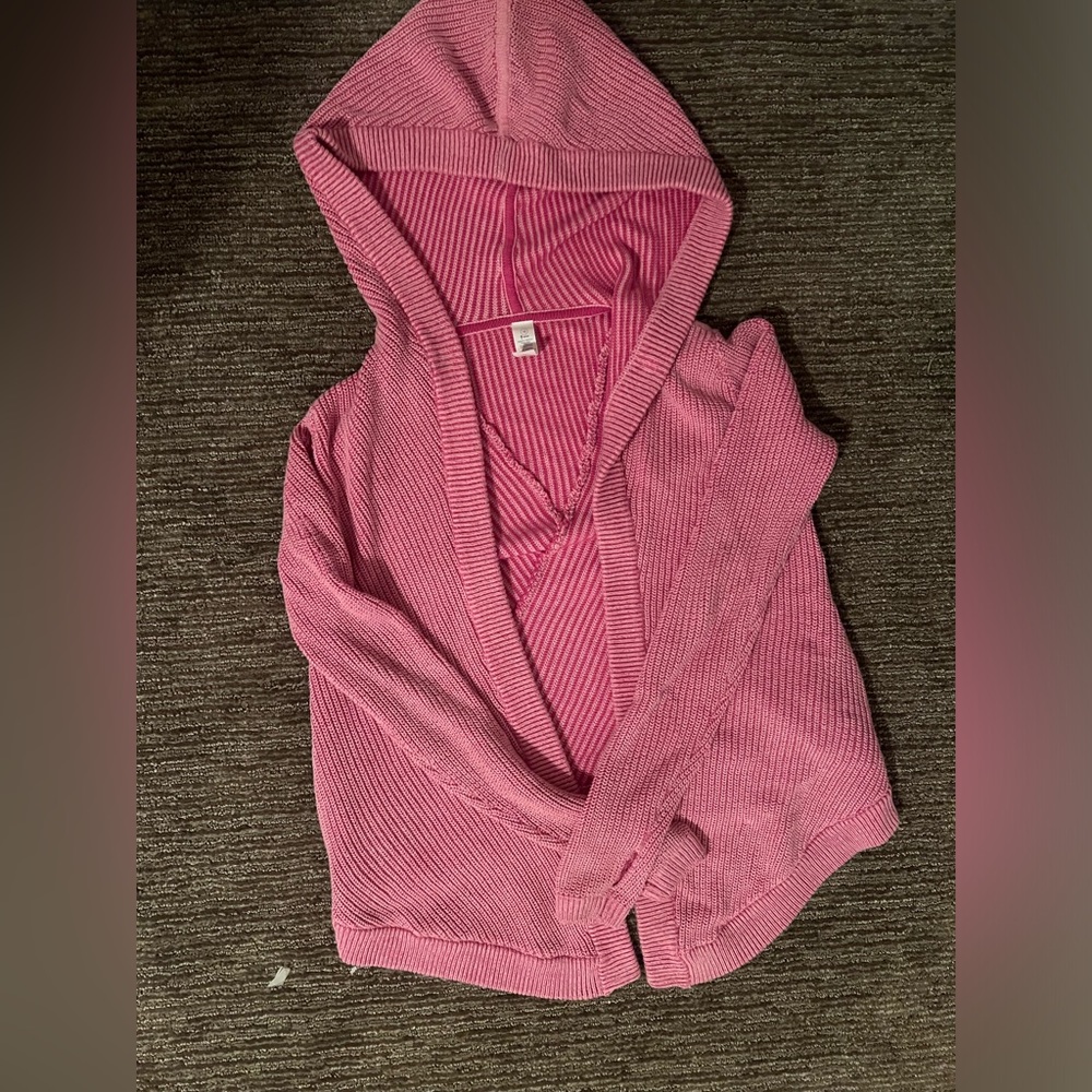 Ivivva Pink Cardigan size 12